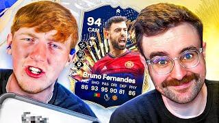 FC24 Squad Builder Showdown! TEAM OF THE SEASON BRUNO FERNANDES!!!