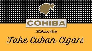 HOW TO SPOT A FAKE CUBAN CIGAR - Never Buy A Fake Cohiba or Montecristo Ever Again