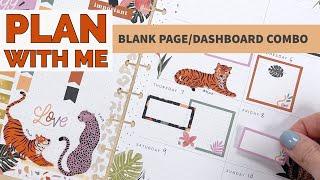 Plan With Me - Combo Bullet Journal Page & Dashboard Happy Planner! Patron Inspired!  Nov 4, 2024