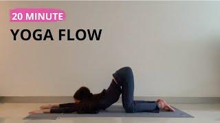 20 MIN YOGA FLOW // full body flow for strength and flexibility
