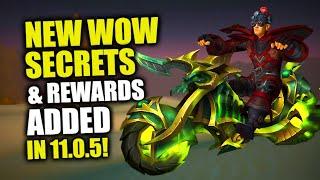 New WoW 20th Anniversary Secrets Event & Rewards? WoW The War Within | Patch 11.0.5