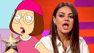 Mila Kunis Constantly Gets Told "Shut Up Meg" | The Graham Norton Show CLASSIC CLIP