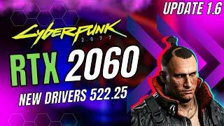 RTX 2060 6GB CYBERPUNK 2077 1.6 - 1080p 1440p 4K - RAY TRACING DLSS