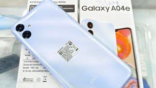 Samsung Galaxy A04e Unboxing, First Look !! Price, Review, Camera, Specification Many More***