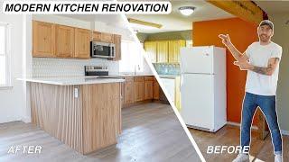 I spent $5,000 to gain $25,000 in Equity!!! DIY MODERN KITCHEN RENOVATION