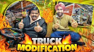 Hamare Truck Ka Pura Colour Ka Kam Complete Ho Gaya  || 90% Truck Modify Ho Gaya || #vlog