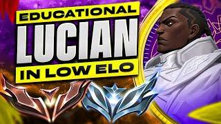 Low Elo Lucian Guide #1 - Lucian ADC Gameplay Guide | League of Legends