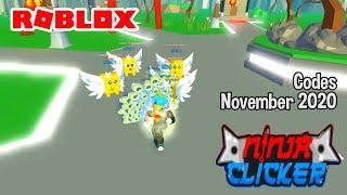 Roblox Ninja Clicker Simulator Codes November 2020