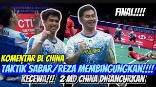 Komentar BL China : Melaju ke Final!!!Reza pahlevi/Sabar karyaman kalahkan He jiting/Ren Xuanyi