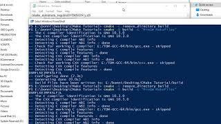 How to Use CMake (using Windows, C++)