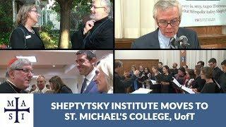 Sheptytsky Institute moves to St  Michael's College, University of Toronto