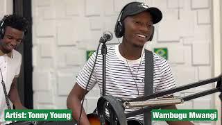 Tonny young mugithi live at Gukena fm #theehoundtv #mugithi #tonnyyoung