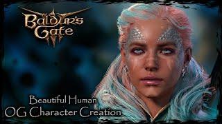 BALDUR'S GATE 3 || Beautiful Human [Original Character #256] - Female Character Creation