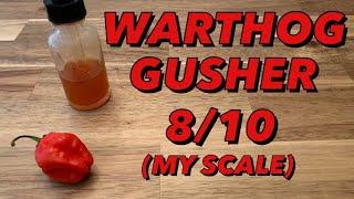 Warthog Phenotype 2 Gusher w/ Round 1 Tincture from Blazing Foods! MASSIVE ENDORPHIN DUMP!