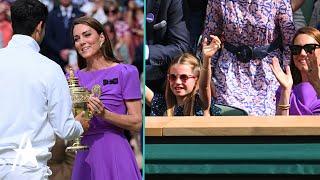 Kate Middleton Receives STANDING OVATION During Rare Public Appearance At Wimbledon