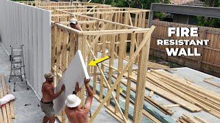 Building a House Ep 4 - Installing Hebel for a Party Wall