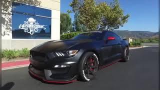 Shelby Cobra Gt350 Satin Black , custom decals