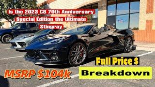 The Ultimate Corvette C8 Stingray has just arrived 2023 Corvette C8 70th Anniversary Special Edition
