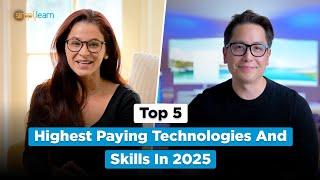 Top 5 Highest Paying Technologies And Skills In 2025 | High Paying Technologies 2025 | Simplilearn