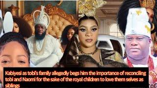 Ooni of Ife dèstrôys Tobi’s family as they seek to reconcile her with queen Naomi for royal kids uni