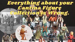 Why is every STAR WARS Cantina Toy Collection completely inaccurate to the film?