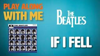 Play Along With Me - If I Fell - Guitar Lesson - The Beatles - Barre Chords - How To Play