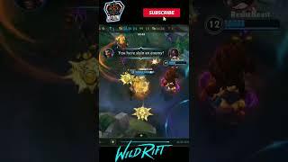 ONE SHOT DRAVEN IN WILD RIFT!-Draven Wild Rift Road To Challenger Guide|#LOLWILDRIFT #Shorts #Draven