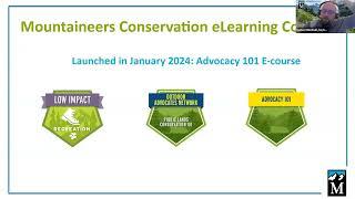 Spring 2024 Mountaineers Conservation Policy & Advocacy Update