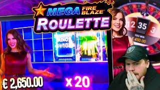 MEGA FIRE BLAZE ROULETTE  WE HIT THE JACKPOT!