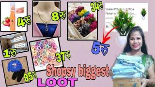  Shopsy Biggest Loot Product Unboxing  Omg itna sasta !! Shopsy Starting Product Only 1 Rs  