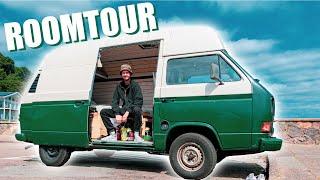 VW T3 Camper ROOMTOUR | Billigster AUSBAU für unter 400€