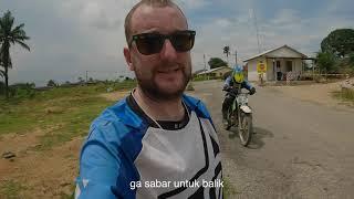 Off Road Dirtbike Riding Through Johor Bahru Malaysia- Motocross Bike Trip July 2023