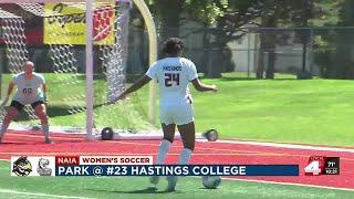 Hastings College soccer teams host the Park Pirates