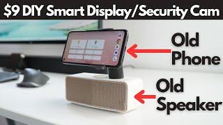 DIY Smart Display & Security Cam With a Speaker