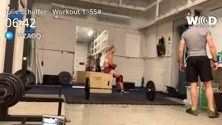 WZAOC Workout #1. Julie Schaffer