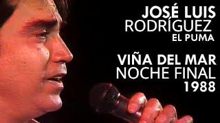 José Luis Rodríguez El Puma | Festival de Viña del Mar - Noche final | Chile 1988