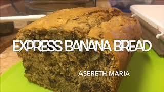 HOW TO MAKE  BANANA BREAD |BANANA CAKE Recipe | asereth maria kitchen