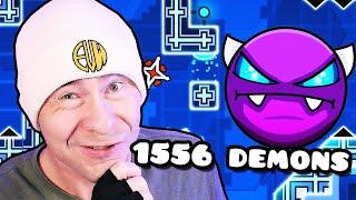 Can I complete EVERY EASY DEMON in GEOMETRY DASH?