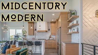 Midcentury modern kitchen design