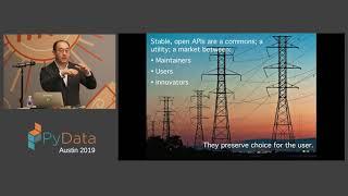 Peter Wang: Values-based OSS Open Discussion | PyData Austin 2019