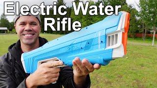 The Best Water Gun Ever! Spyra 2 - The Electric Water Rifle