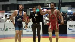 2016 Commonwealth Wrestling Championships | Men's 86kg Pakistan vs. Canada (Clip 2)