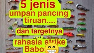 jenis jenis lure casting