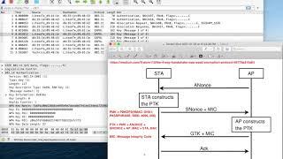 Wi-Fi WPA2 handshake and cracking it