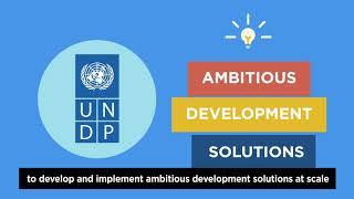 UNDP: Partnering with Governments to achieve the Sustainable Development Goals