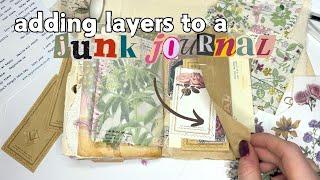 Easy way to add extra space for writing in your junk journal