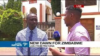 Zimbabweans in Pretoria reacting to Mugabe's resignation