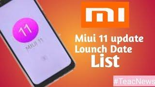 Xiaomi Miui 11 update Lounch Date | Mi Miui 11 update Kab Lounch Hoga | miui 11 update date in india