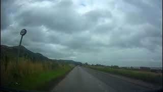 Dreich Autumn Road Trip Drive With Music To Visit Outlander Location Falkland Village Fife Scotland