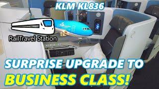 KLM SURPRISE UPGRADE TO BUSINESS CLASS!  KL836 I Gusti Ngurah Rai Bali → Singapore Changi T1